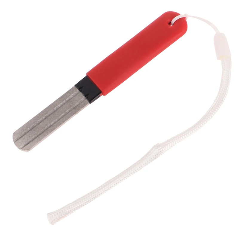 Portable Outdoor fish hook grinder Double Groove Fishing Hook Sharpening Hone New Fishing Tool Fishing Accessories