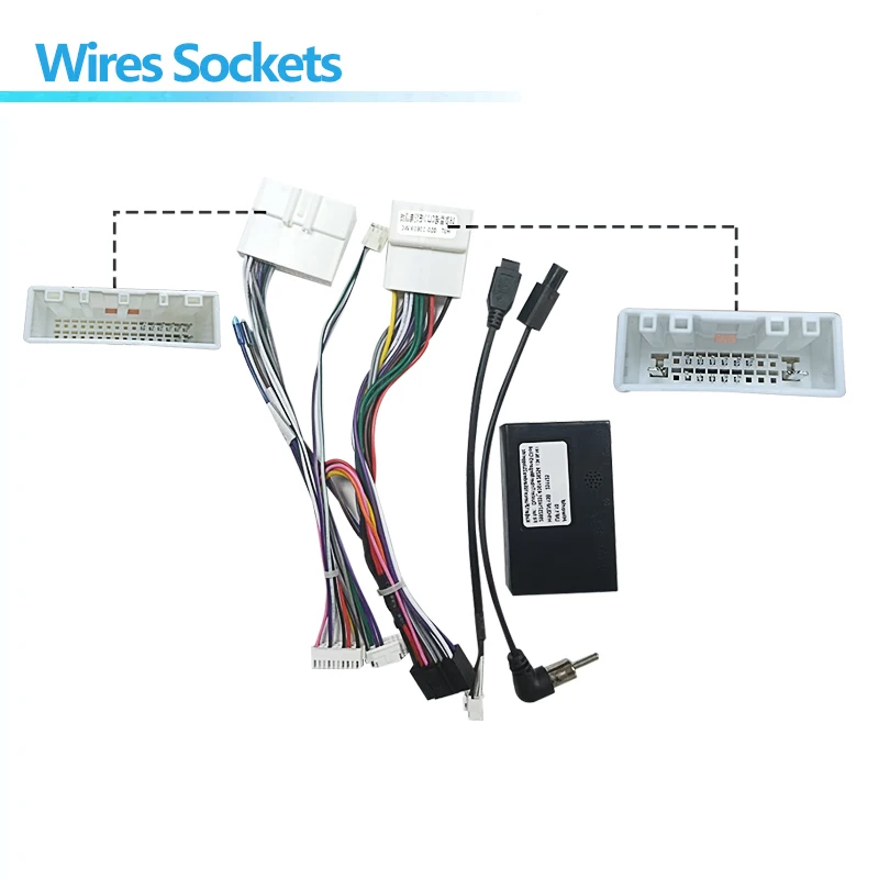 Car Radio Wire Harness Power Adapter Canbus For Renault Megane Clio 4 kaptur dacia duster 16pin Android Stereo Video GPS Cable