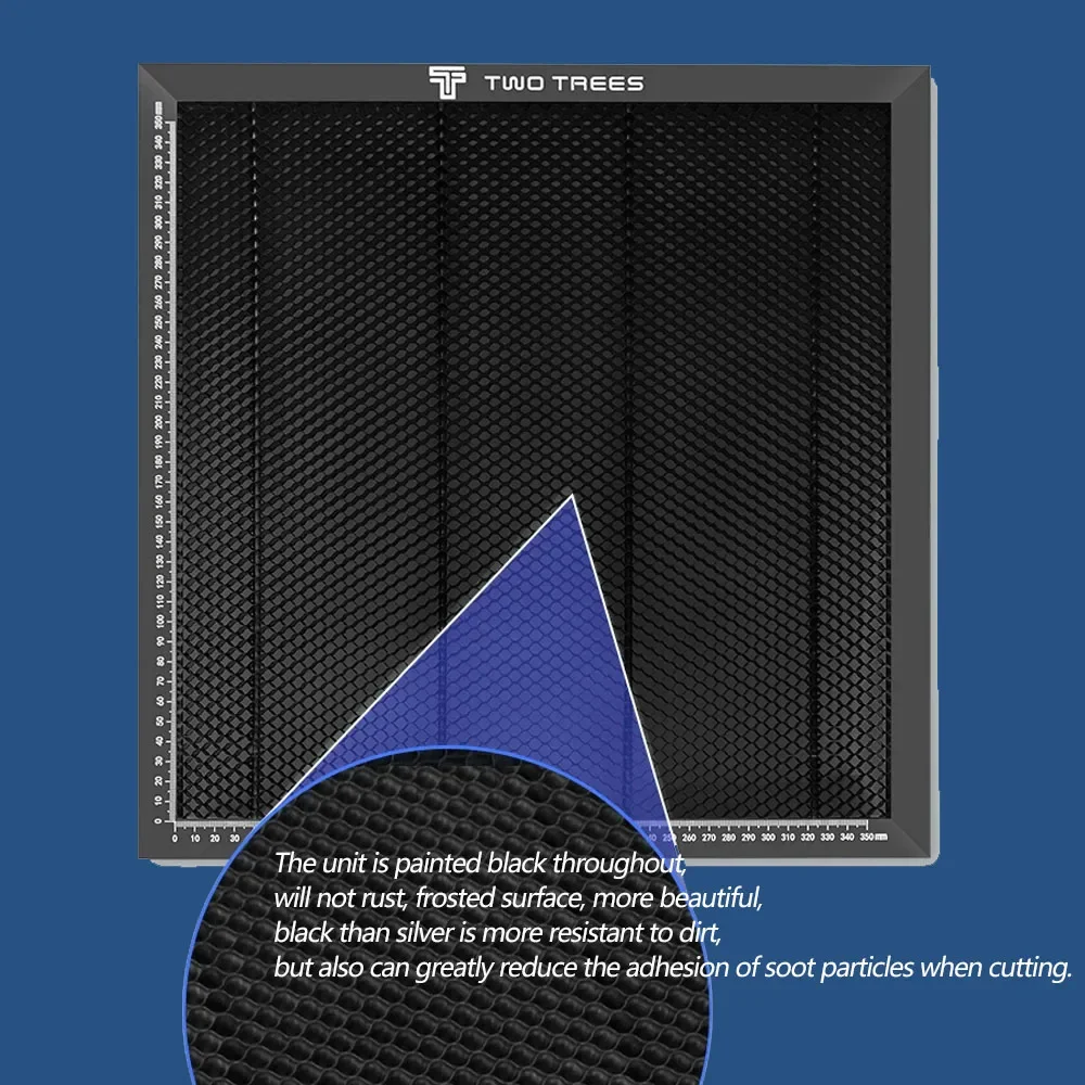 Imagem -04 - Twotrees-mesa de Trabalho Laser Honeycomb para Máquina de Gravação a Laser Ts2 Co2 Faça Você Mesmo Equipment Part Tamanho 300x300 mm 400x400 mm