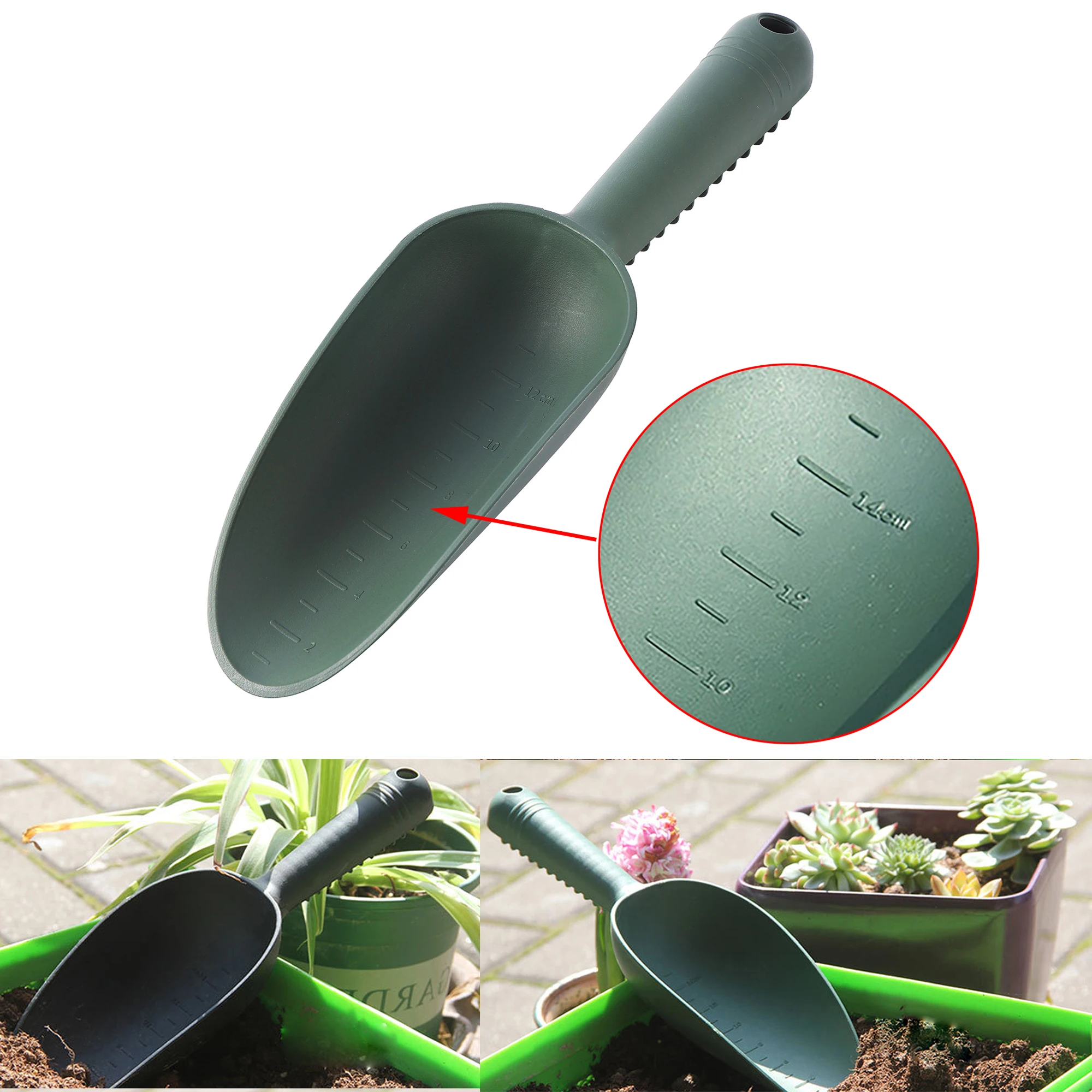 Garden Shovel Gardening Tools Shovel Digging Shovel Lawn Planting Shovel Soil Planting Digging Transplant Tool Loosening Shovel