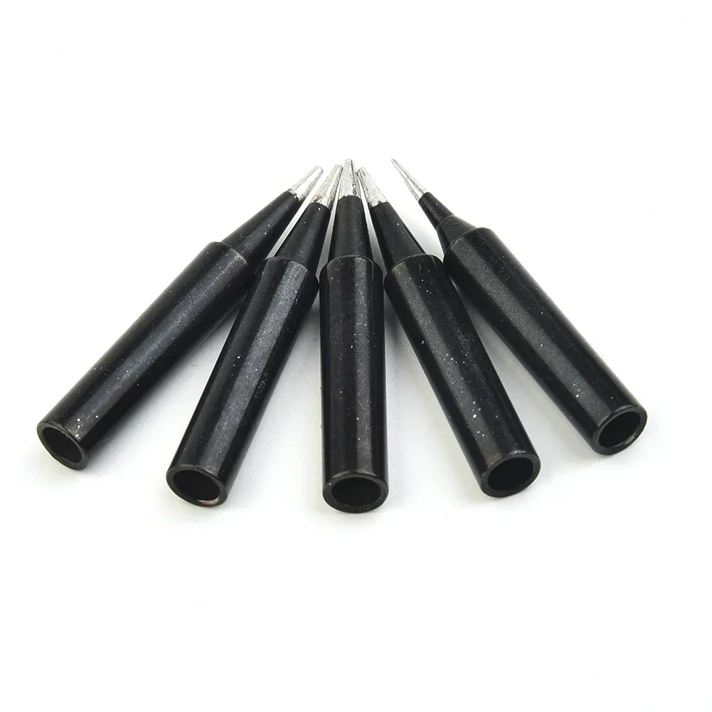 Parts Soldering Iron Tip Soldering iron tip Brand New Exquisite High Quality Welding 5pcs 900M-T Black Replacement