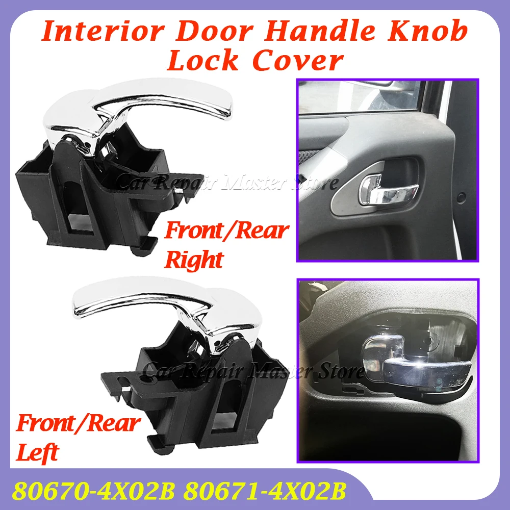 

80671-4X02B 80670-4X02B 806714X02B 806704X02B Left Right Front Rear Inner Door Handle For Nissan Navara D40 Pathfinder 2004-2014