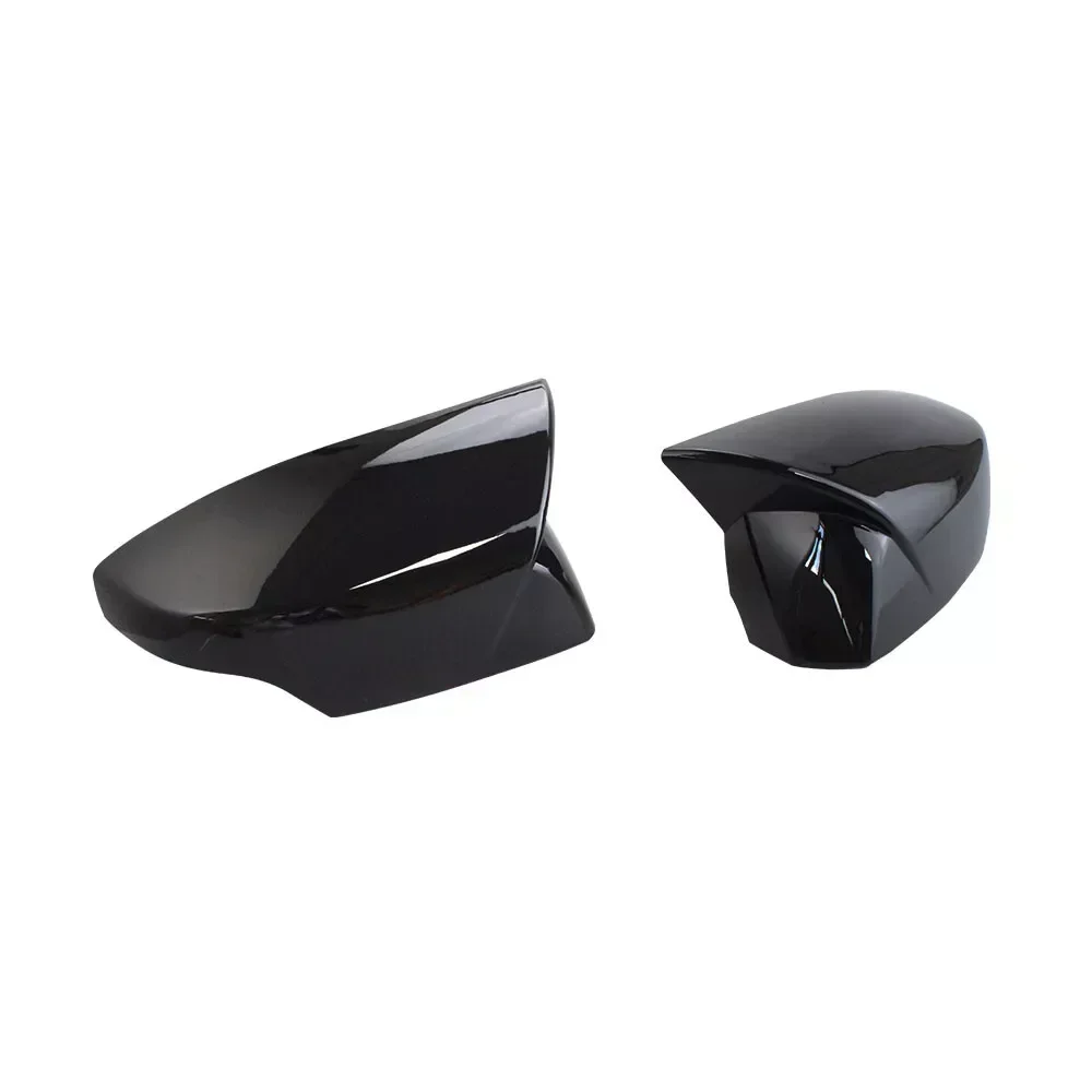 For US Subaru Outback Crosstrek 2015-2017 WRX 2015-2020 ABS Car Rearview Side Mirror Cover Wing Cap Door Trim Adhesive Sticker view 4