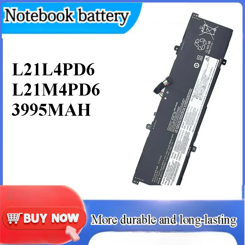 for ThinkBook 14 G4 IAP ARA L21L4PD6 L21M4PD6 Laptop Battery Replacement High Capacity Rechargeable Li-ion Power Supply