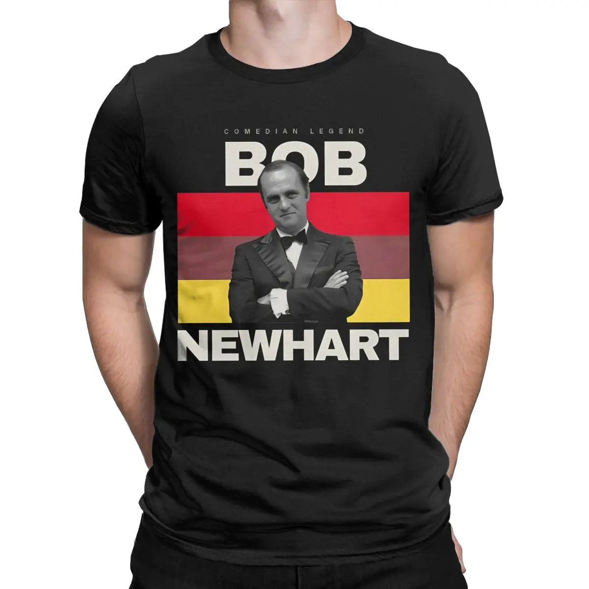 Bob Newhart Comedian 1929-2024 Shirt Merch for Men Women 100% Cotton Awesome 80s 90 scomedy T-shirt Short Sleeve Tops Gift