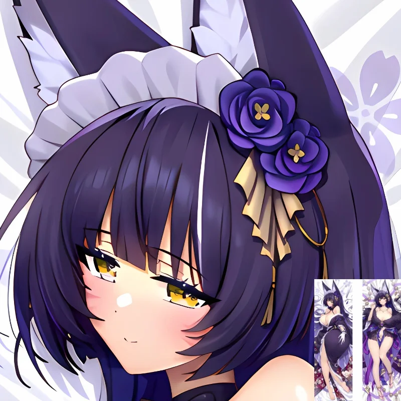 

DIY Customized Dakimakura Anime IJN Musashi Pillowcase Double-sided Print Hugging Body Bed Pillow Cover Case Dropshipping