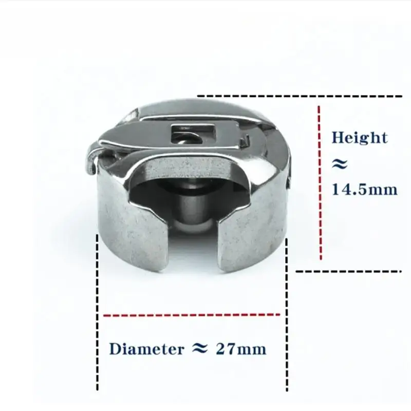 6-5/ 6-7 Large Capacity Bobbin Case Fit Typical 0302 0303 GC6-6 GC6-7 Top and Bottom Feed Sewing Machine Jumbo Spare Parts