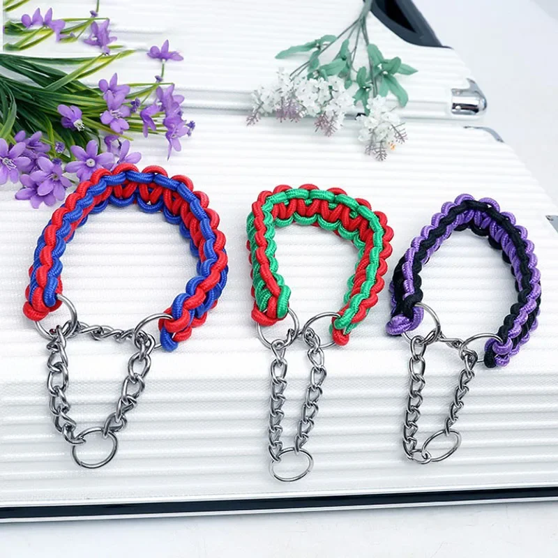 Nylon Dog Collar Durable Collar for Large Dogs Collar Leash for Medium Large Dogs Cats Pet Supplies