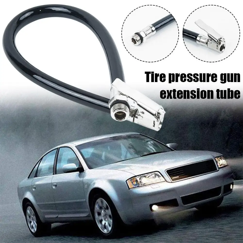 Car Tire Inflator Hose Portable Tire Inflation Extension Tube Tyre Air Compressor Pipe Car Motorcycle accessories