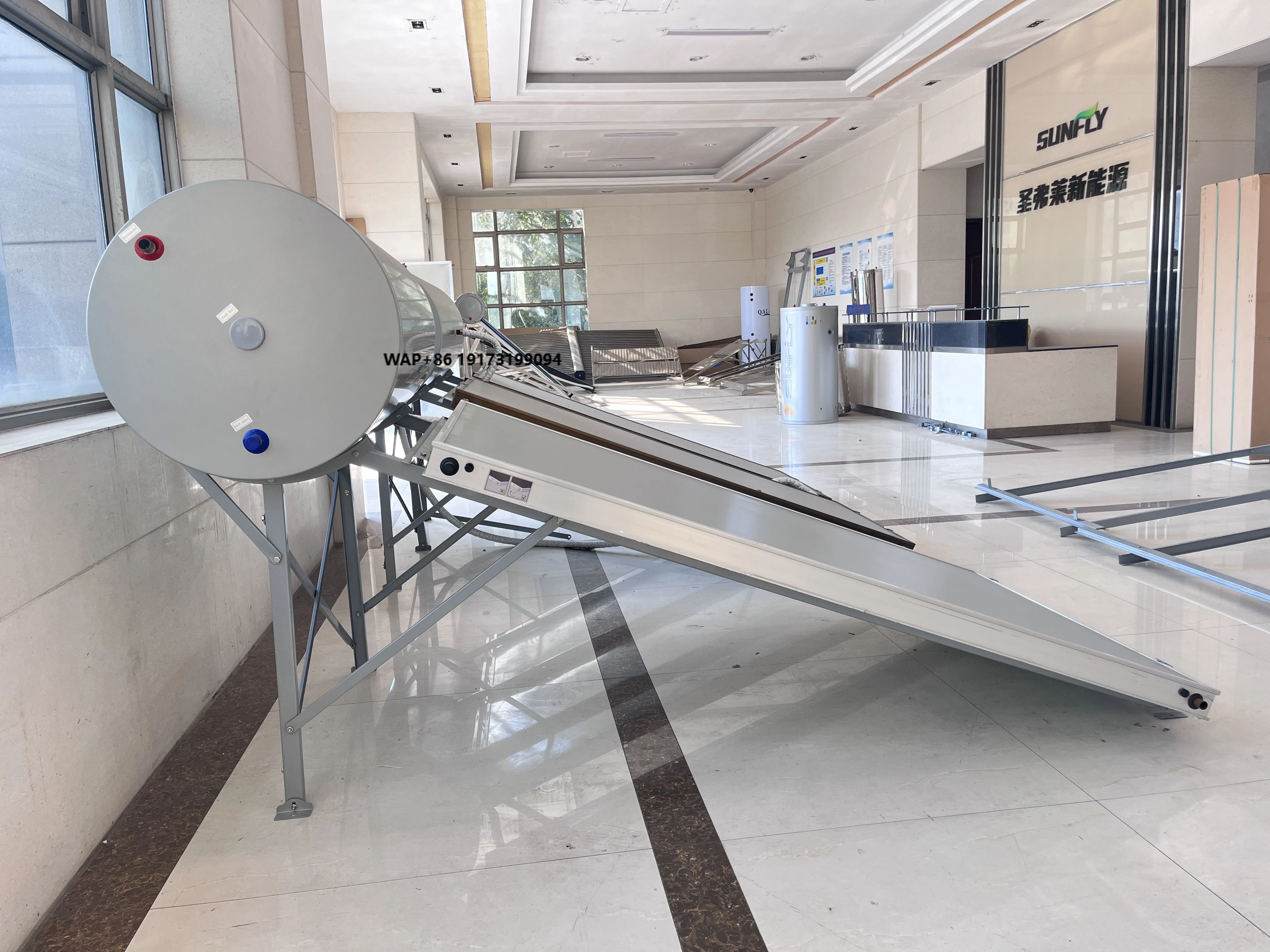 

Robust Outdoor Flat Plate Integrated Solar Water Heating System with Longest Lifespan Guarantee for Hotels & Commercial Use