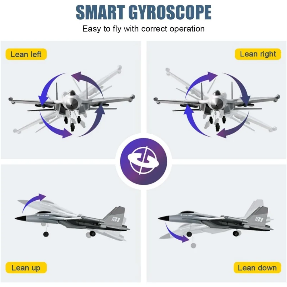 3 Channel RC F-22 Stealth Raptor Stunt Fighter with Xpilot Stabilization System for Easy Flight