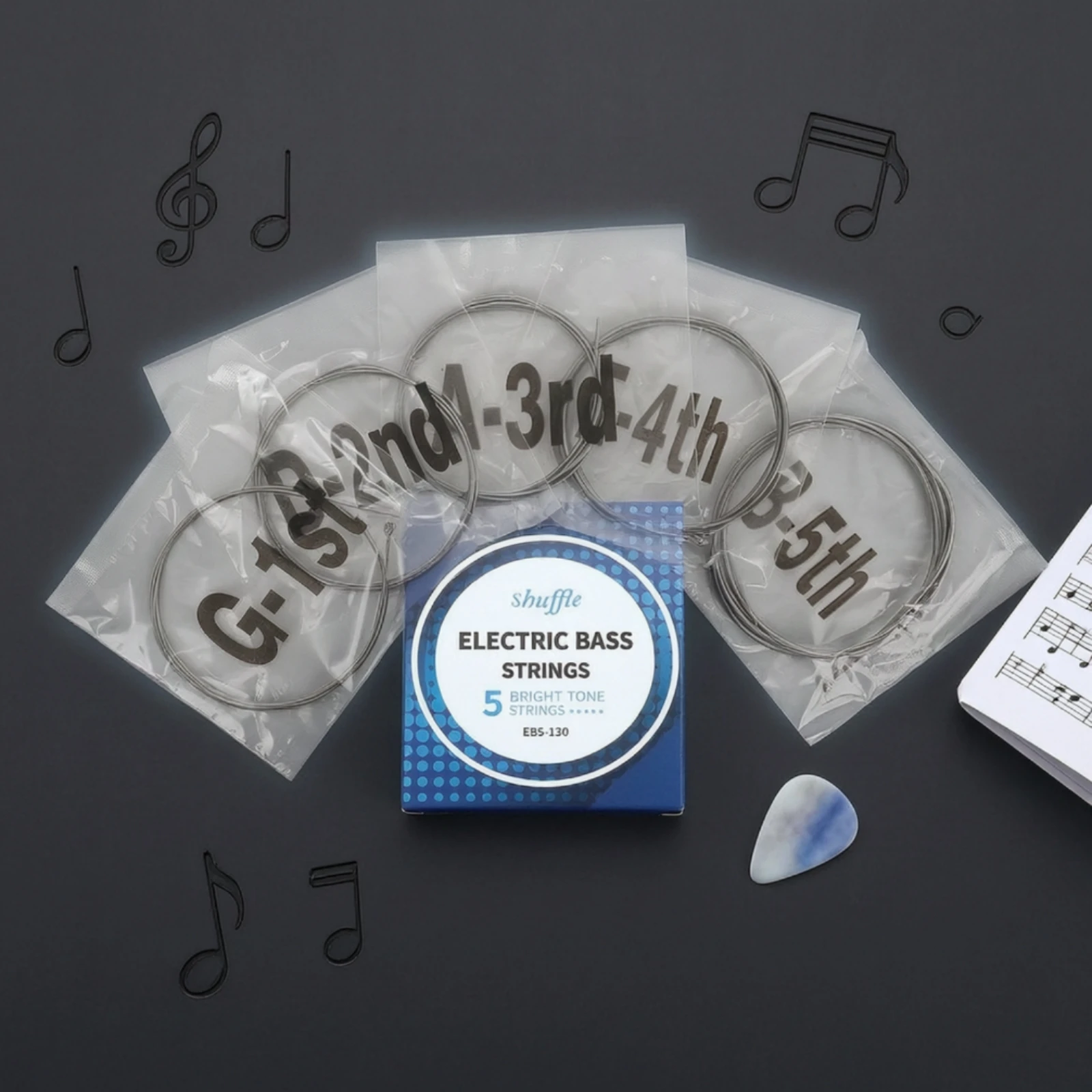 5-String Bass Guitar Strings L - Bass Guitar Strings review and price