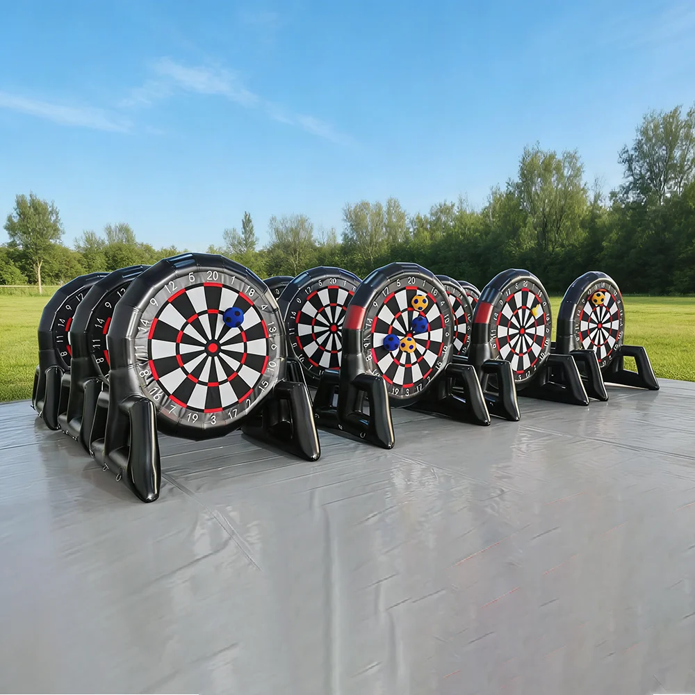 

Factory Direct Sale Inflatable Football Dart Shooting Target, Fun Outdoor Sports Games for Adults and Childrenpromote sales