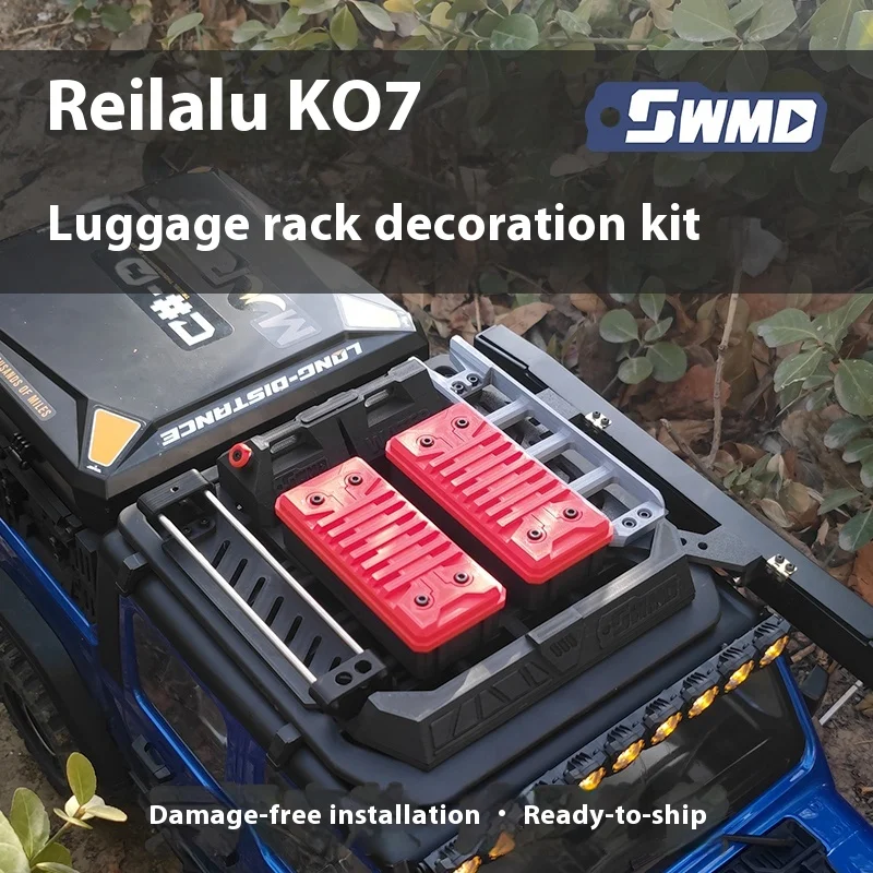 

Rl Aarlo Jk07 Набор для украшения багажника Hb-1 Монтаж без повреждений Декоративные аксессуары для игрушек с дистанционным управлением