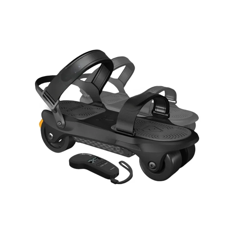 Folding portable electric roller skates, fully automatic smart roller skates for transportation