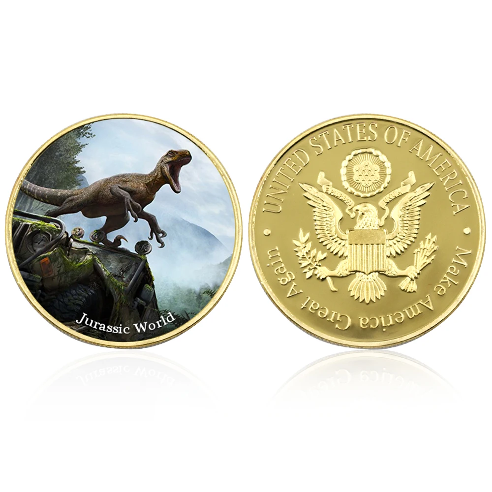 American Classic Gold Coins Original Design Ancient Park Coin Exquisite Metal Ornament Movie Custom Made Coin Home Decor Gift