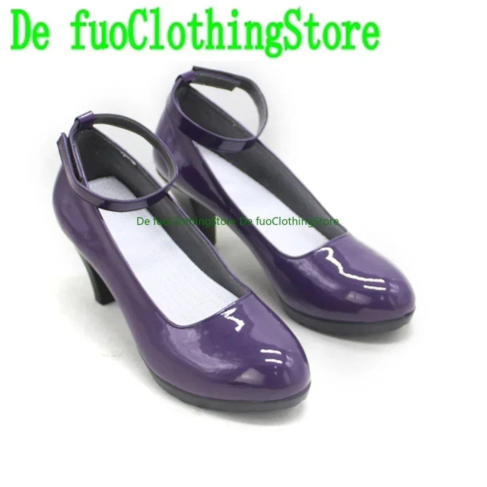 Azur Lane HMS Cheshire Cosplay zapatos botas juego Anime carnaval fiesta Halloween Navidad DefuoClothing tienda de zapatos