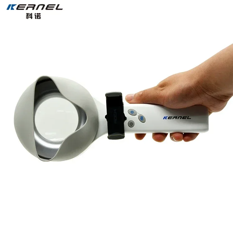 Kernel KN-9000B High Quality Medical Magnifier Dermatoscope Woods Lamp LED Wood\'s Lamp Skin Analyzer for Vitiligo Diagnosis