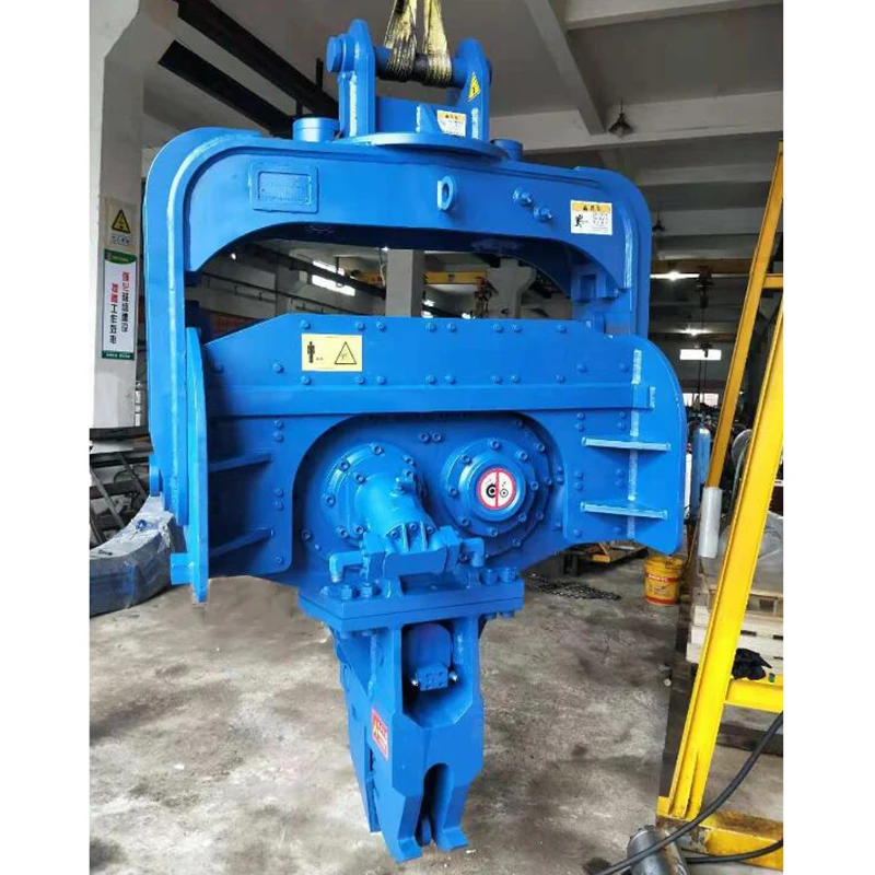 Hydraulic Vibro Pile Hammer for Sandy Soil Solar Pile Installation - Factory Wholesale High-Efficiency Hydraulic Piling Machine