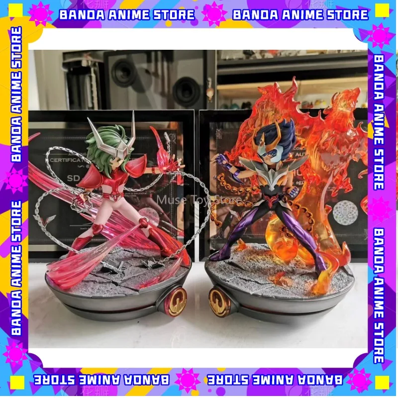 

IMMORTALS SD Series Andromeda Shun/Phoenix Ikki/Saint Seiya Myth Cloth EX GK Статуя Коллекция Модель игрушки Орнамент на складе
