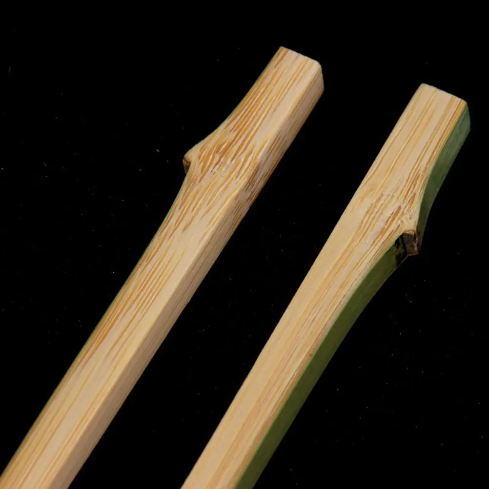 

Pointed Bamboo Chopsticks Reusable Japanese Sushi Food Serving Household Practical Design Comfortable Cost