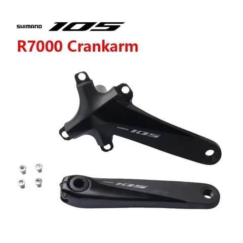 ボトムアーム付き自転車クランクアーム,純正自転車パーツ,11s,Shimano-105 mm,170mm, 172.5mm, 175mm