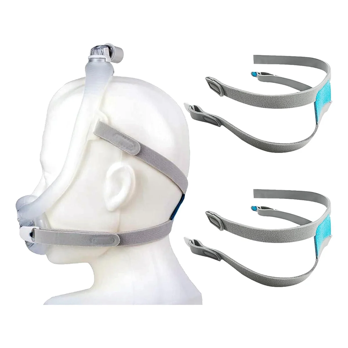 New 3 Pack CPAP Headgear Air Fit F30i Replacement Headgear for Airfit F30i - CPAP Accessories Supplies Straps