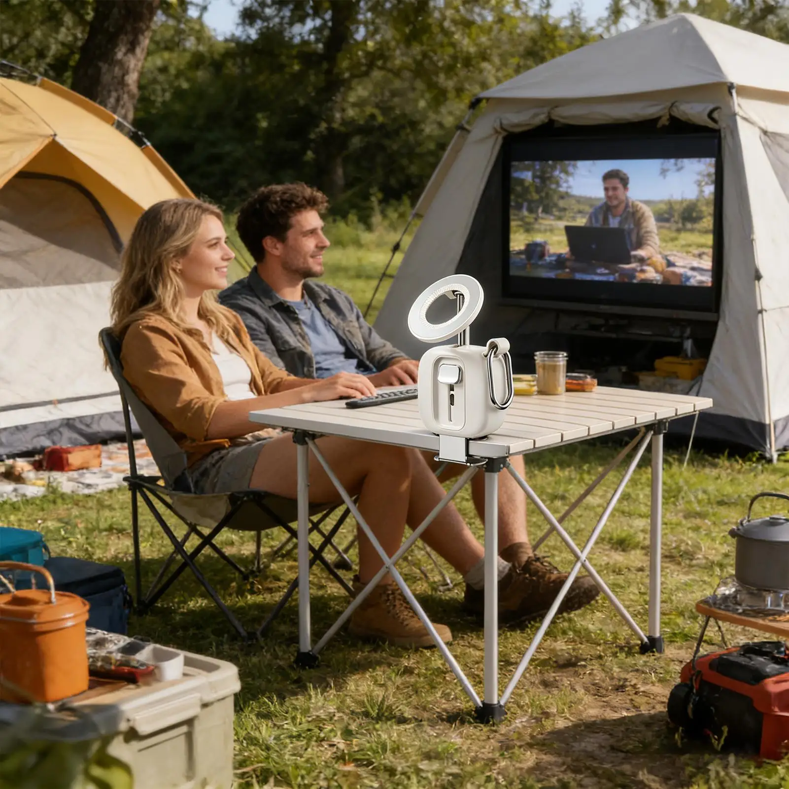 Magnetic Phone Holder 360 Degree Rotating Mount Foldable Anti-Slip Cell Phone Holder For Home Travel Car Entertainment Viewing