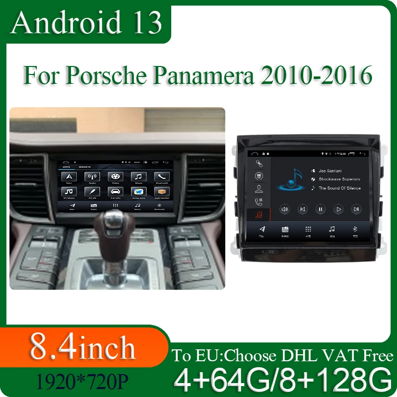 

Android 13 Car play Auto For Porsche Panamera Car Multimedia Player Radio Navigation With IPS HD Screen Car play 4G