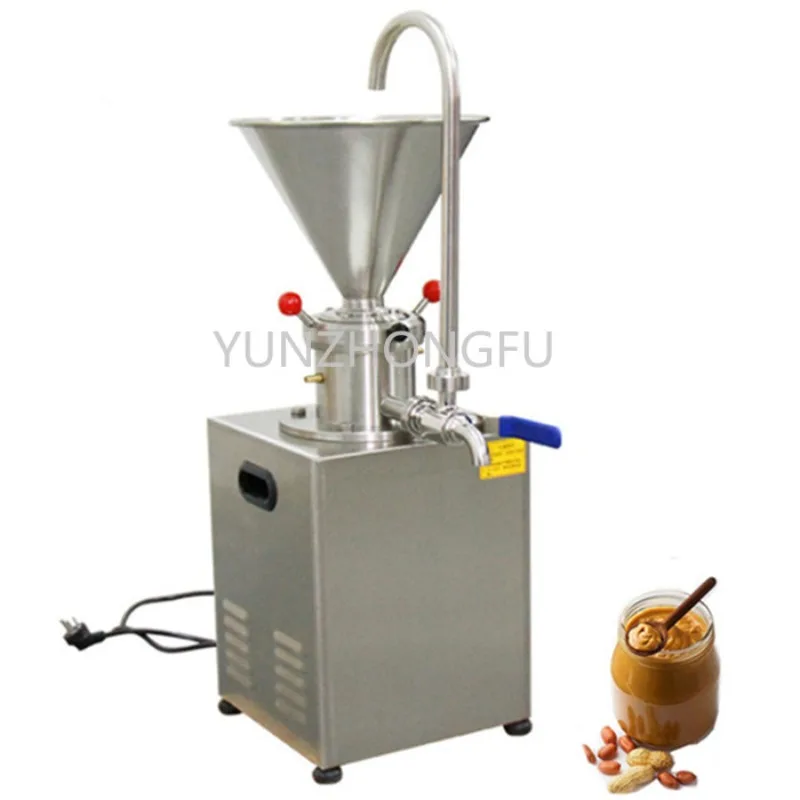 CE Approved Industrial Almond Peanut Butter Maker Machine Colloid Mill Peanut Butter Maker