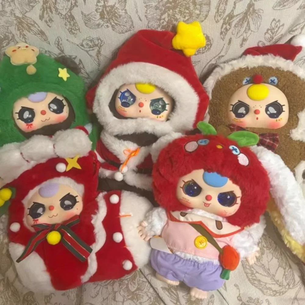ベビー3 クリスマスシリーズ 400% ブラインドボックス デスクトップオーナメント ミステリーボックス ドール ビニールフェイス トレンドおもちゃ 女の子 サプライズ クリスマスプレゼント