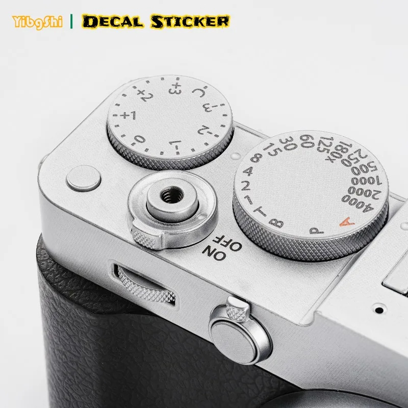 For Fuji XE5 Transparent Camera Sticker XE 5 Clear Camera Skin For Fujifilm X-E5 Wrap Cover Sticker - Image 5