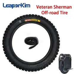 Veteran Sherman Off-Road tire Inner Tube, Original Leaperkim Sherman Max street city tire , EUC Parts