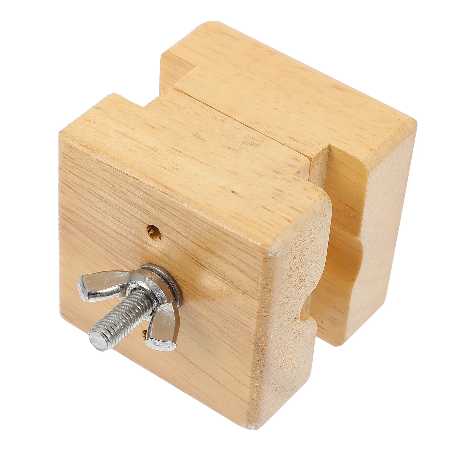 

Adjustable Watch Vise Clamp Repair Holder Tool Open Seat Fixed Case Durable Wood Metal Compact Design Practical Watch Repair