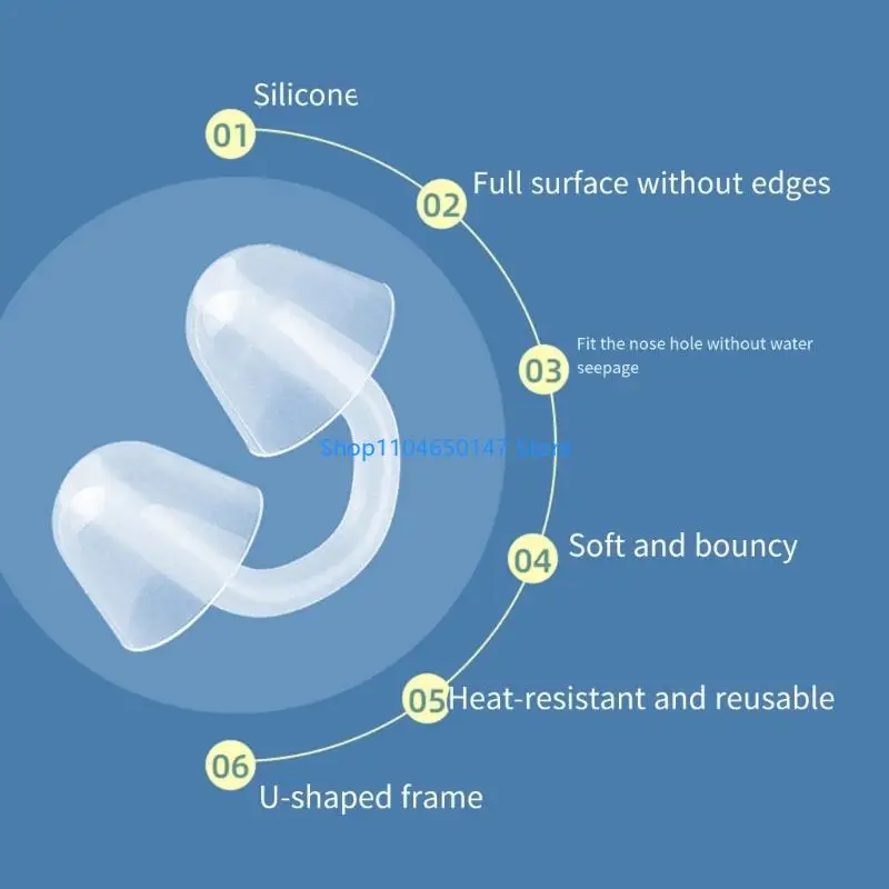 Swimming Nose Clip Practical Swim Nose Guard Nose Protector Nose Plugs