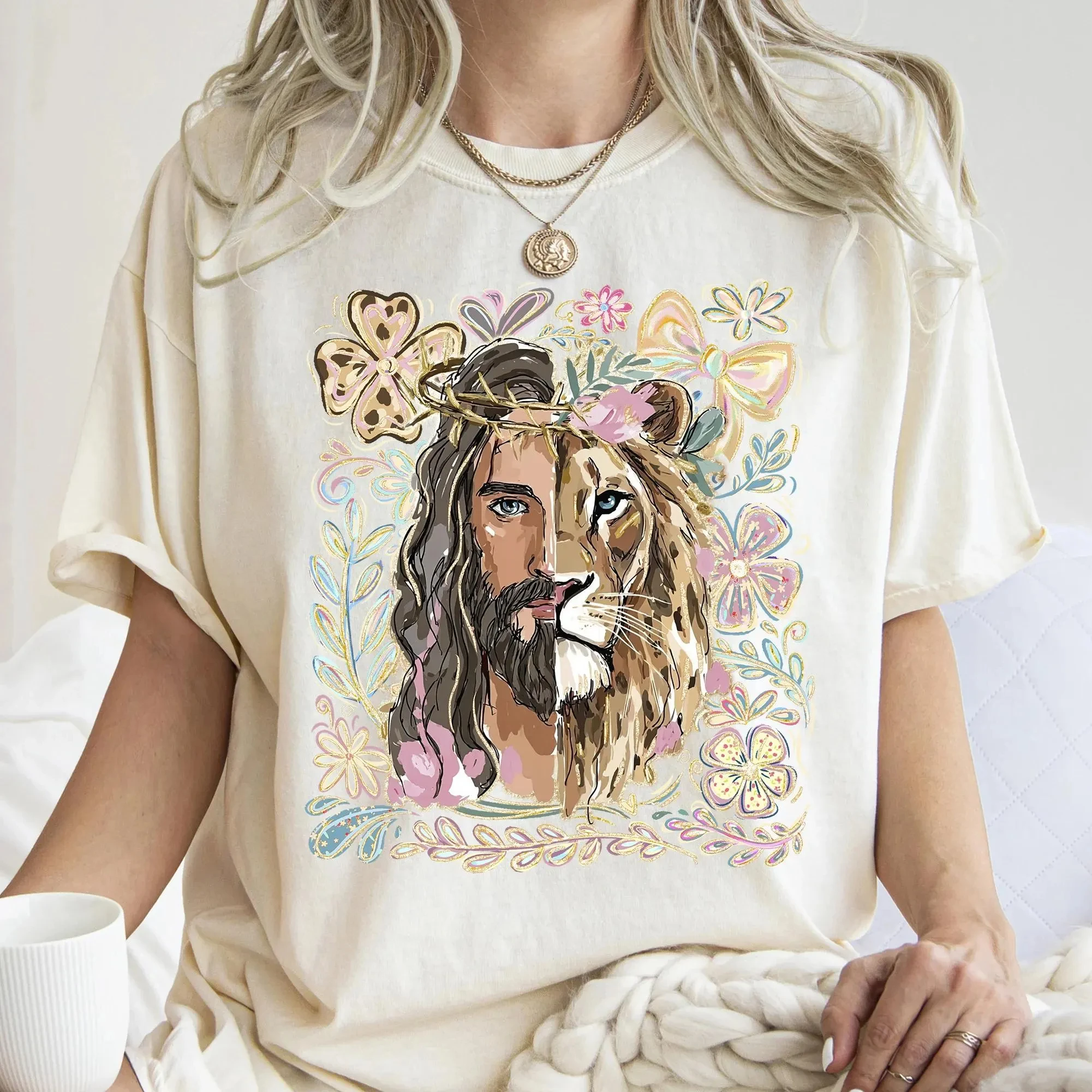 Lion Tiger Flower Animal Iron on Heat Transfer Stickers for Kids Clothes T-shirt Iron-On Transfers Vinyl Appliques