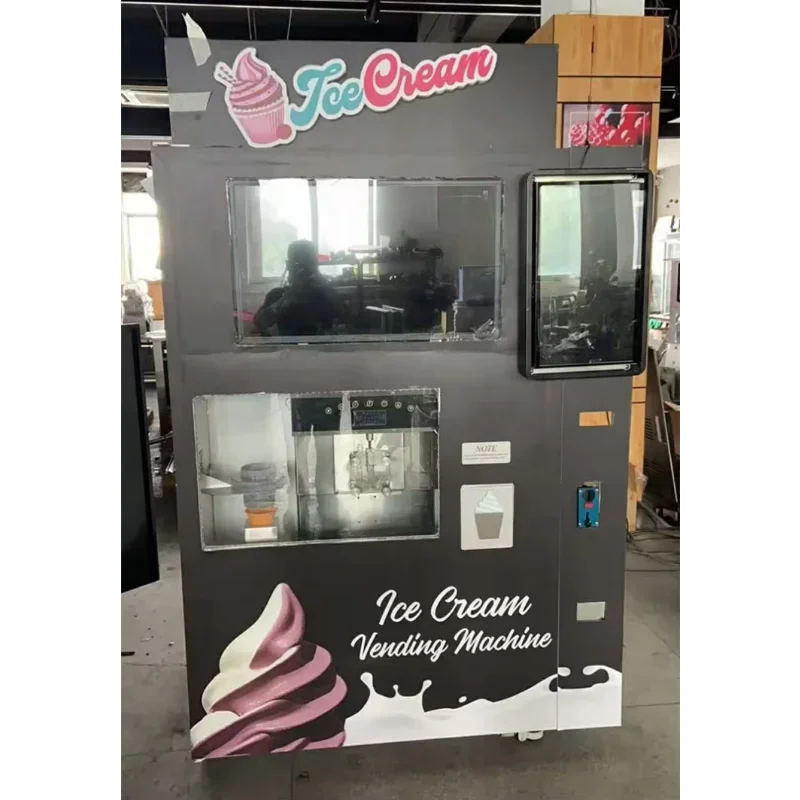 Yg Brand New Ice Cream Vending Machine Widely Using Shopping Mall Coin Operated Ice Cream Vending Machine With Low Price Sale