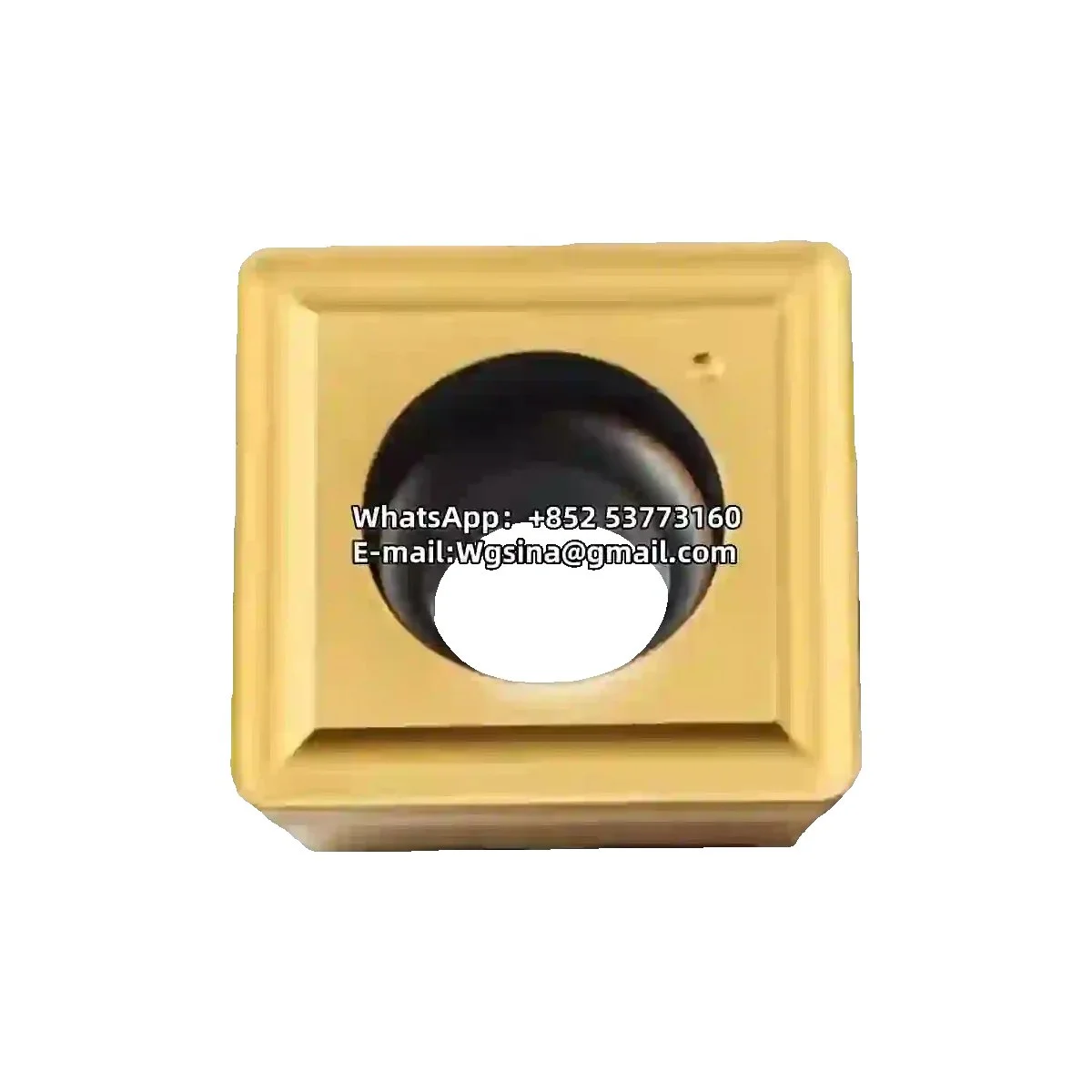 Hardstone SPMG110408DG HS5131 CVD Coated Indexable U Drill Insert CNC Hole Machining Tip For Carbon Steel Drilling