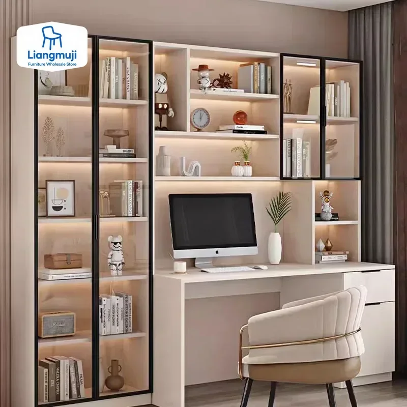 

White Room Desk Bedroom White Standing Filing Cabinets Desk Shelves Office Executive Silla Escritorio Living Room Furniture