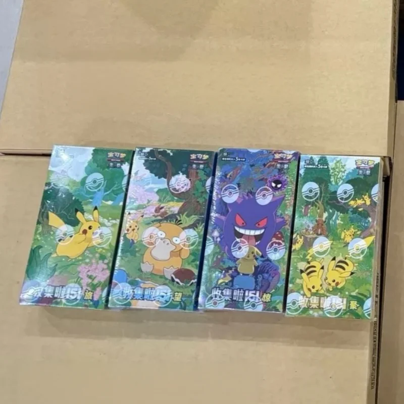 Pokémon Original Card 151 Series Vol.3 PTCG Official Genuine Supplement Package Animation Collection Card Table Game Toy Gift