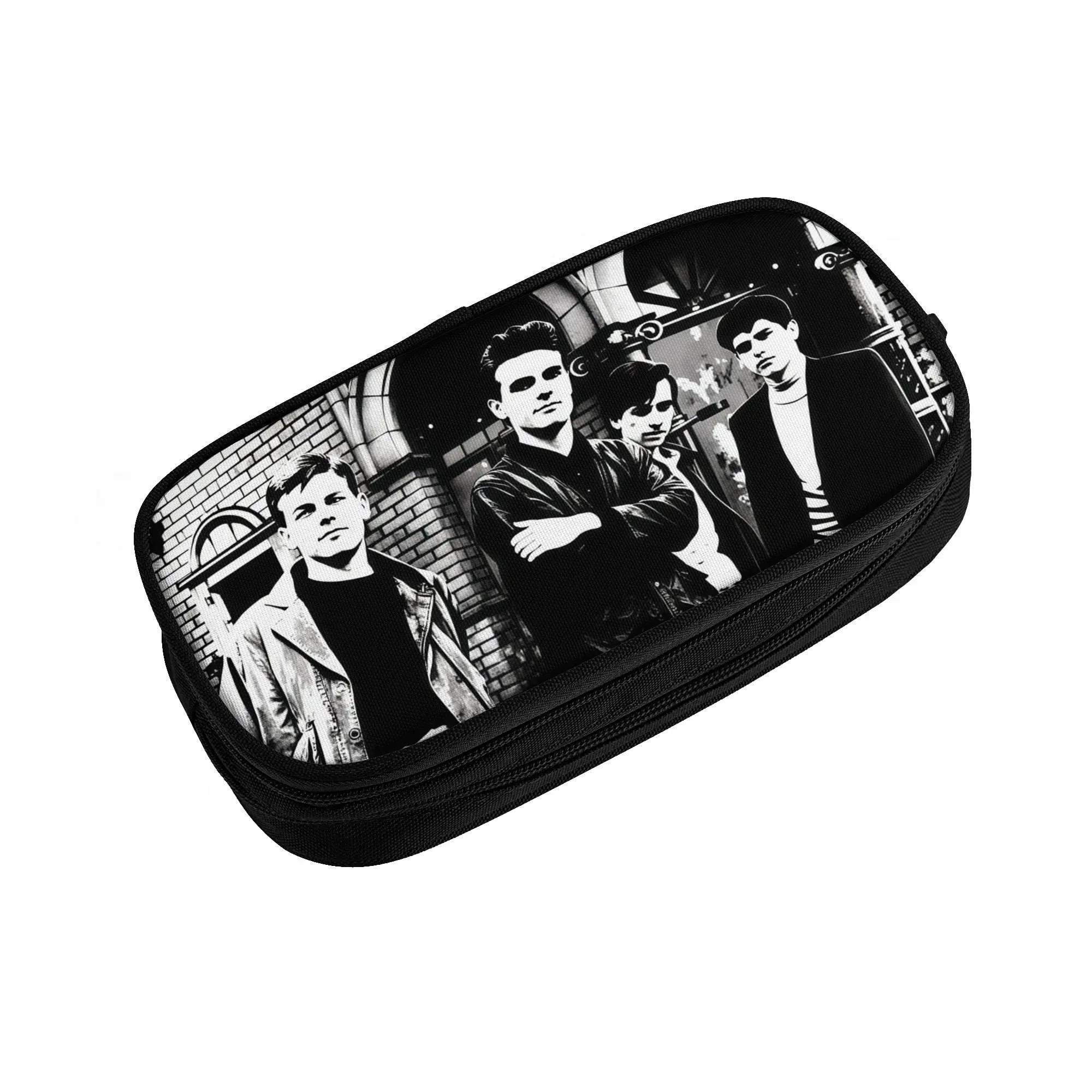 English Rock Band The Smiths  Kawaii Pencil Case Boy Girl Large Capacity  Pencil Box Students Stationery