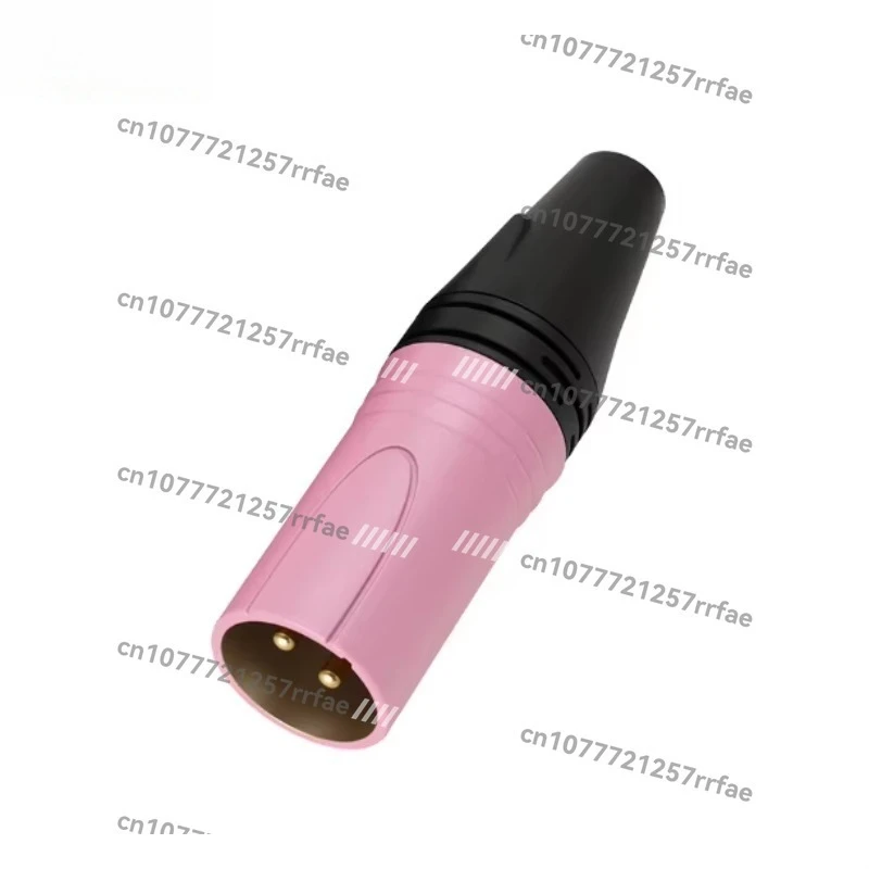 

Новый дизайн, позолоченный медный 3-контактный XLR-разъем для микрофонного кабеля