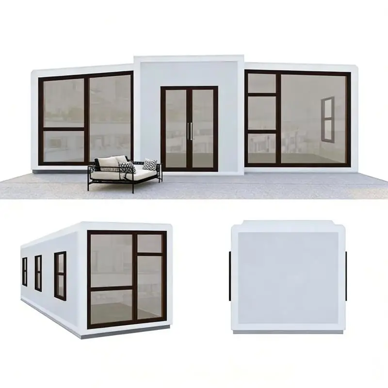 وحدات قابلة للطي منزل حاوية جاهزة المنزل تركيب سريع 3 أيام مكتب متنقل التخييم المقصورة متجر مؤقت