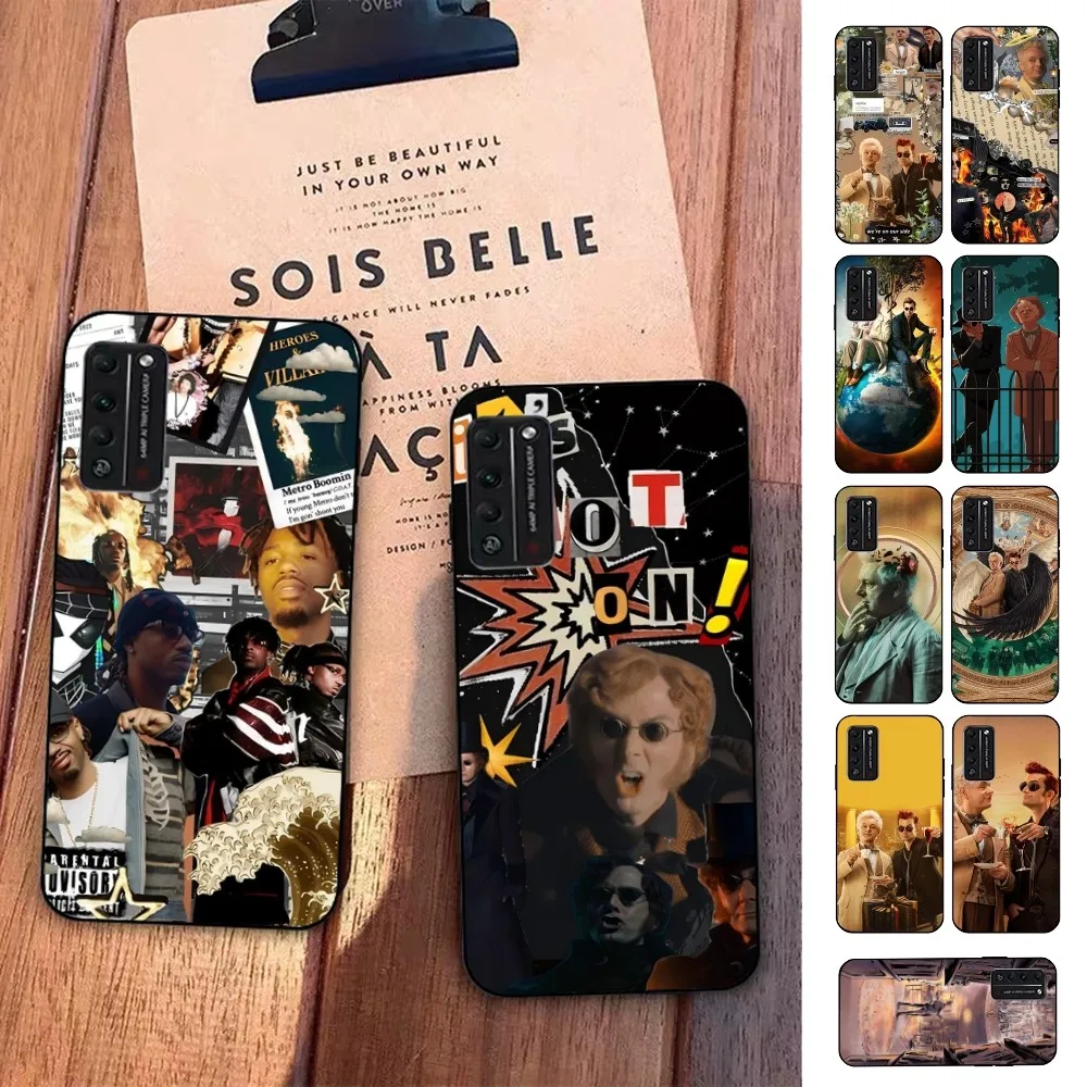 Good O-Omens Movie Phone Case For Huawei Honor 10 lite 9 20 7A 9X 30 50 60 70 pro plus Soft Silicone Cover