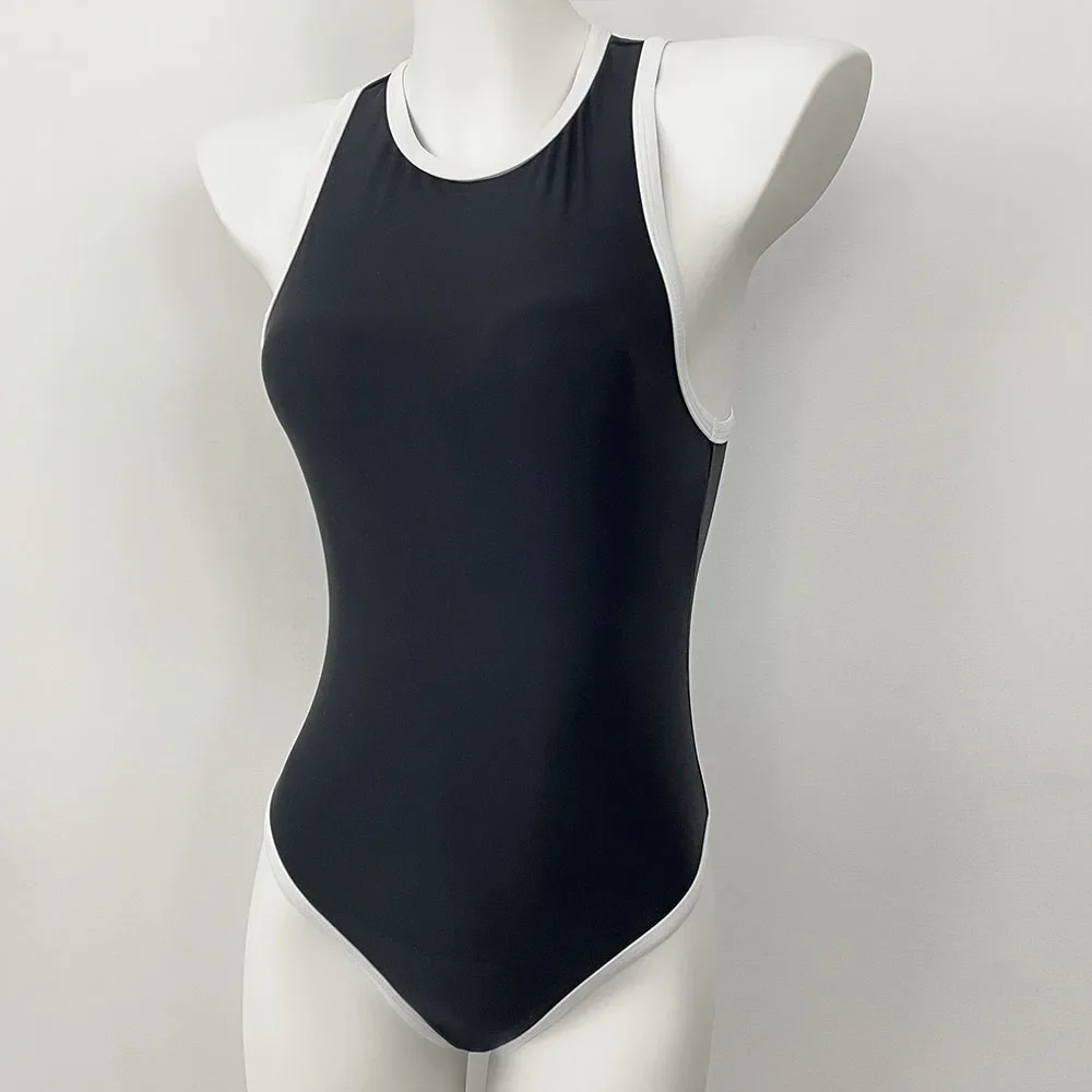 

Beachwear Patchwork Bathing Suit Bikini Bathing Suit Women New One-Piece Swimwear Summer Swimsuit Splice Color Take A Holiday