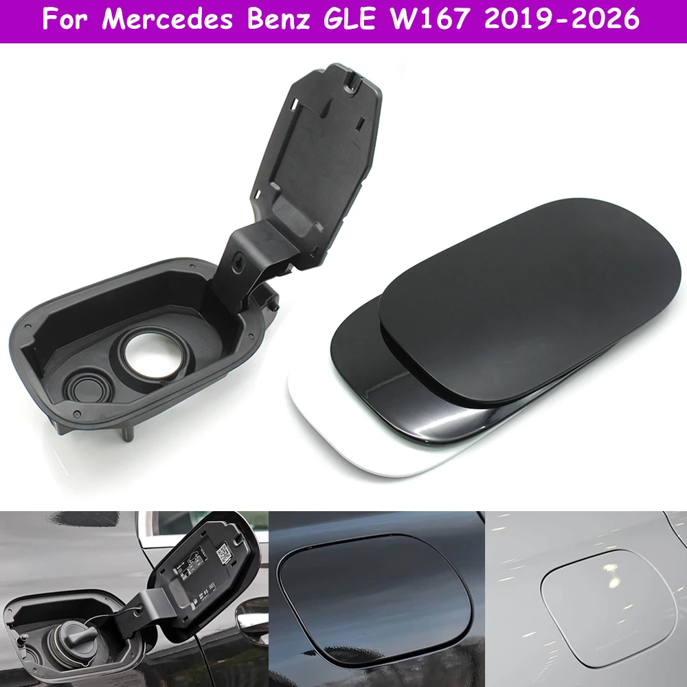 

W167 2019-2026 Car Exterior Fuel Tank Outer Cover Cap Filler Recess Tank Cap Assembly For Mercedes BENZ GLE Class 1677570000