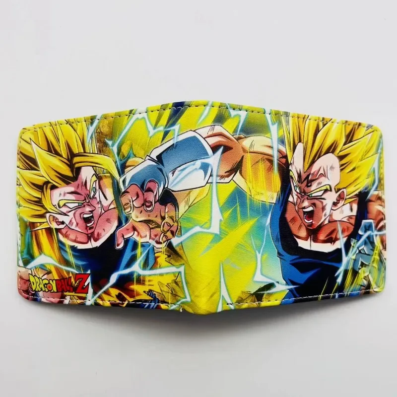 Anime Dragon Ball Son Goku Portable Wallet Card Holder Stylish and Simple Coin Purse Cute Things for Girls and Boys