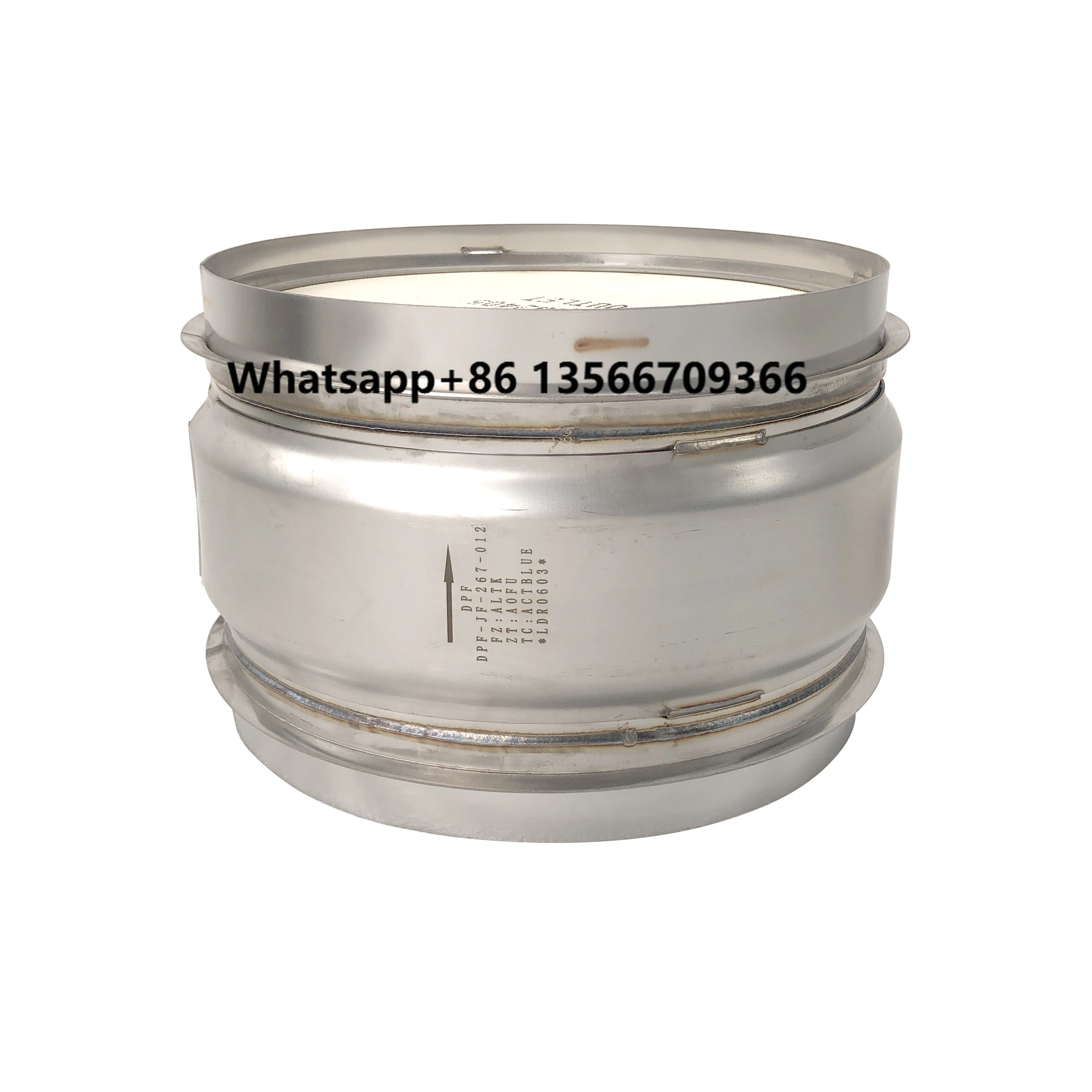

Truck Exhaust Catalytic Converter Diesel Particulate Filter Internal Loading Unit Euro 5