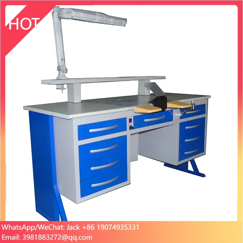 طاولة مختبر Denta مقعد عمل محطة عمل مختبر Denta الحديثة لأعمال مختبر Denta