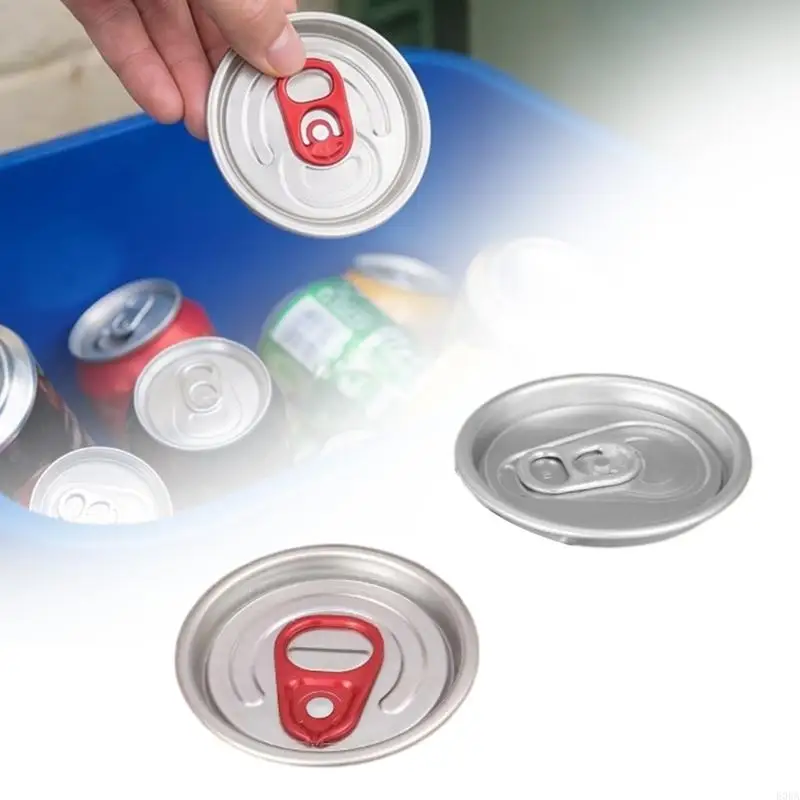 20 Count Aluminum Beverage Can Seals With Convenient Lift Tab Recyclable Beverage Top For Fast Refreshing Drink 